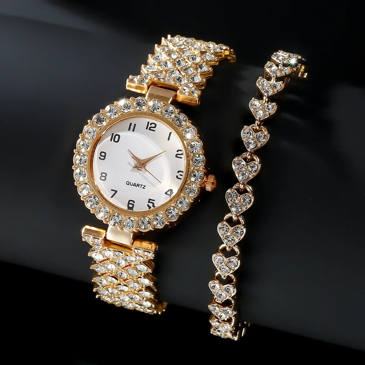 1pcs/2pcs Luxury Fashion Women - Jewelry Watches Silver recensione e prezzo