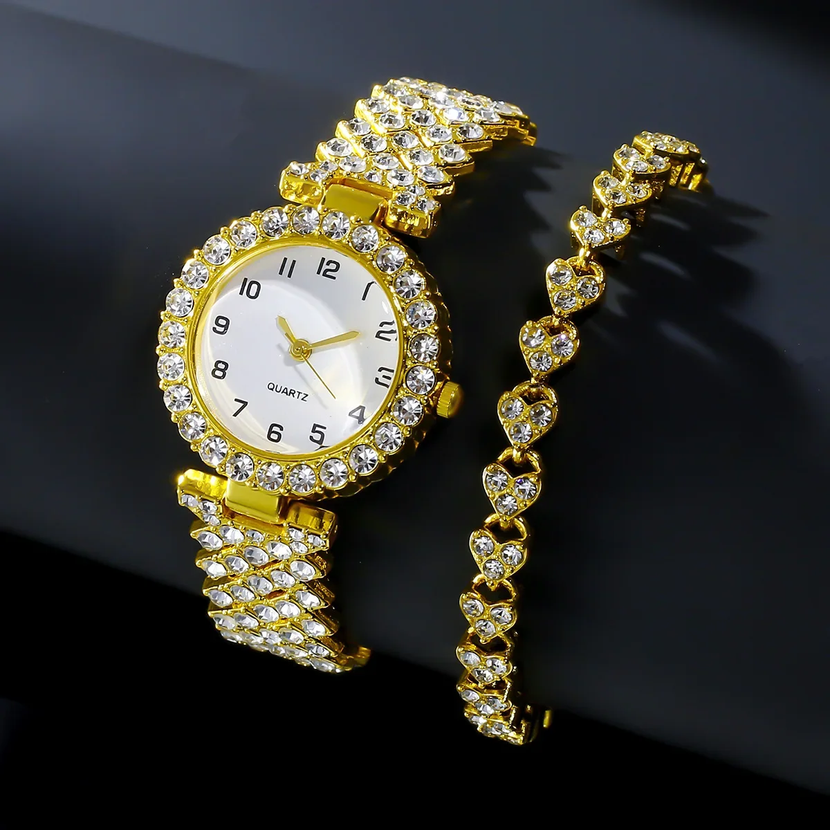 1pcs/2pcs Luxury Fashion Women - Jewelry Watches Silver recensione e prezzo