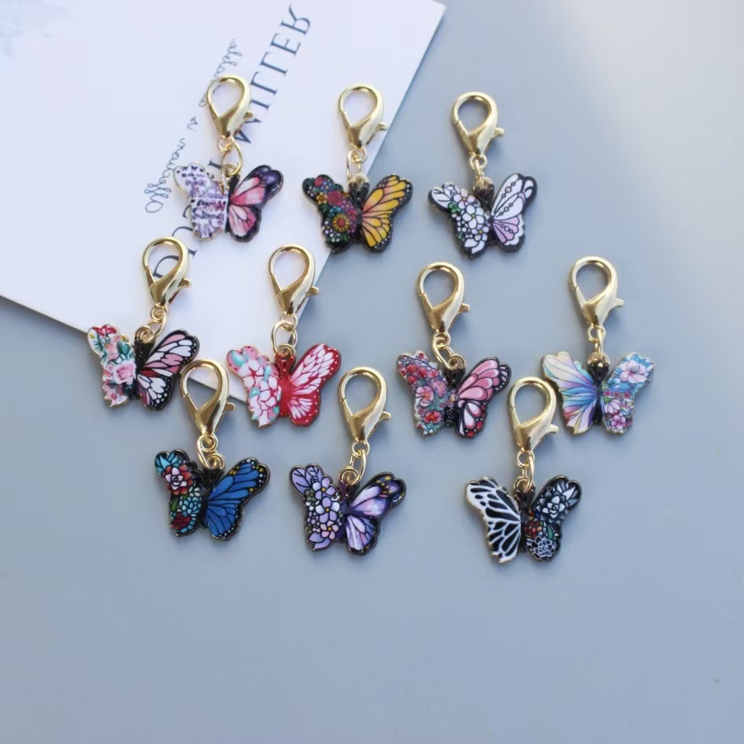 10pcs New Colorful Butterfly L - Necklace Pendant recensione e prezzo