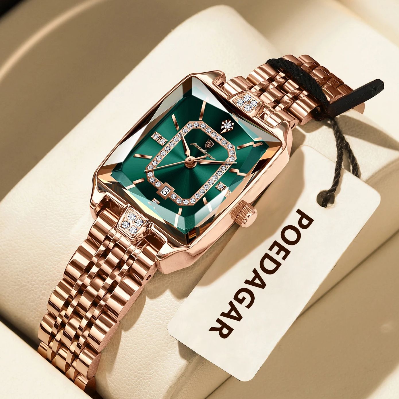 POEDAGAR Luxury Woman Watch Wa - High Jewelry Watches recensione e prezzo
