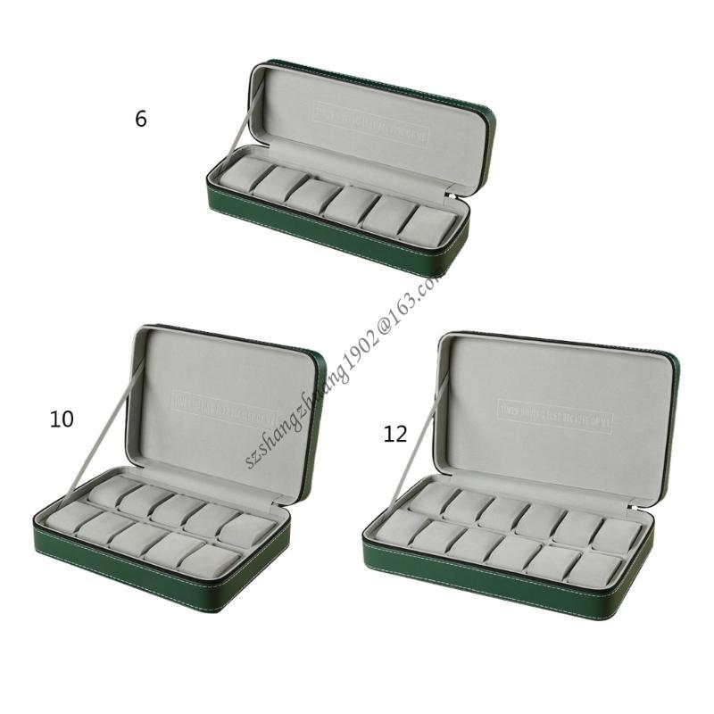 Q6RB Watch Travel Box with Zip - Jewelry Box That Holds Watches recensione e prezzo