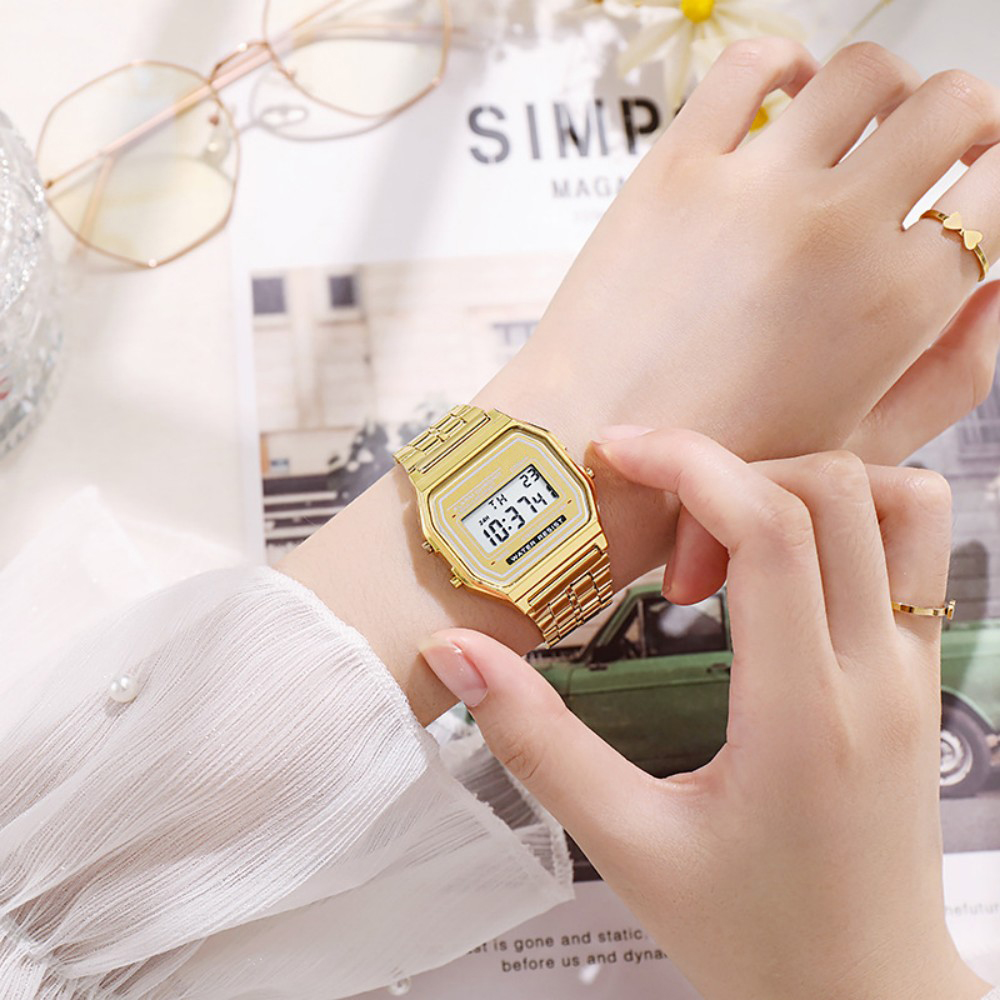 Elegant Digital Watch For Wome - Jewelry Watches Silver recensione e prezzo