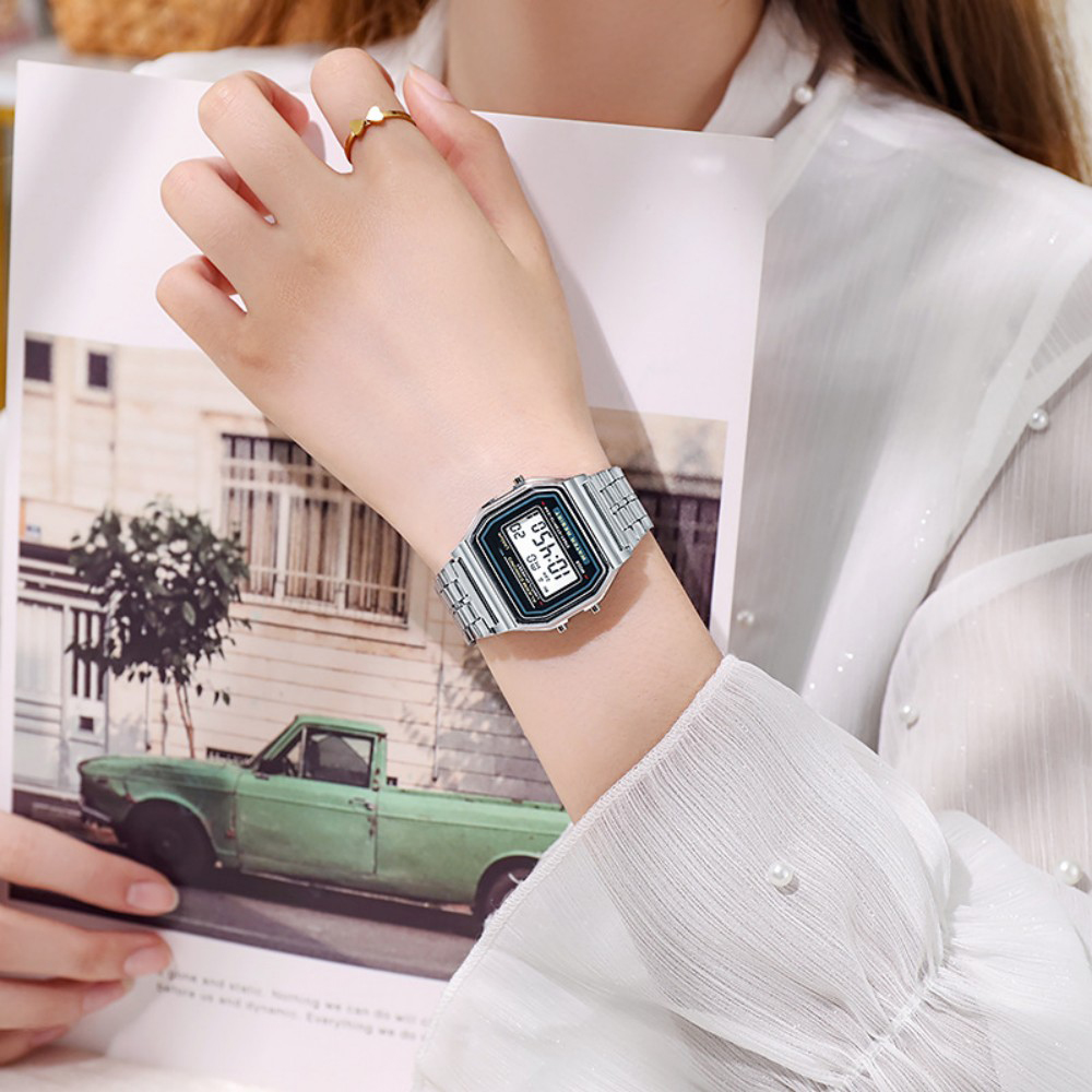 Elegant Digital Watch For Wome - Jewelry Watches Silver recensione e prezzo