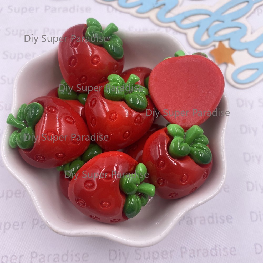 8PCS Resin Kawaii Colorful Red - Paradise Jewelry & Watches Llc Miami recensione e prezzo