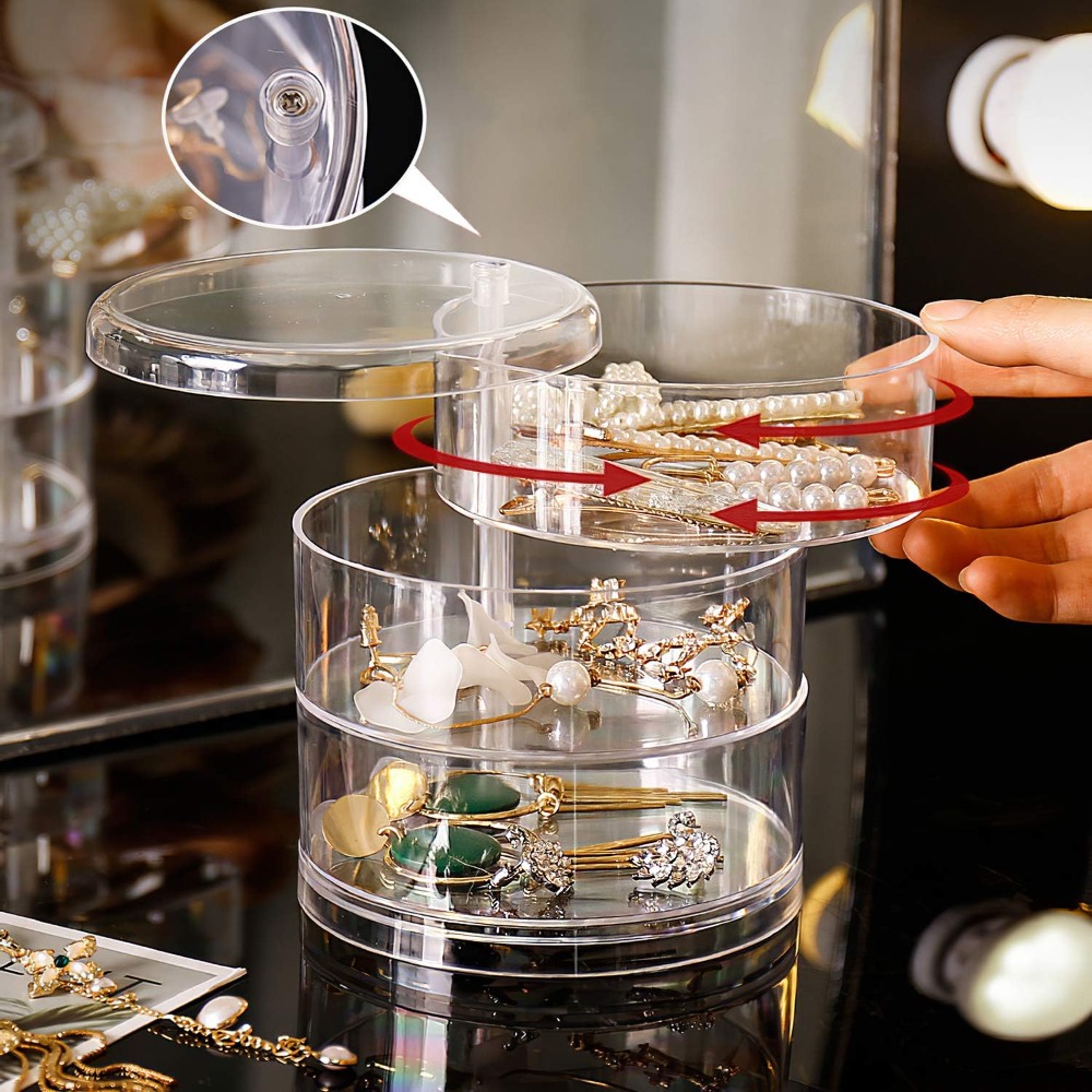 360 Rotating Jewelry Organizer - Jewelry & Watches Review recensione e prezzo