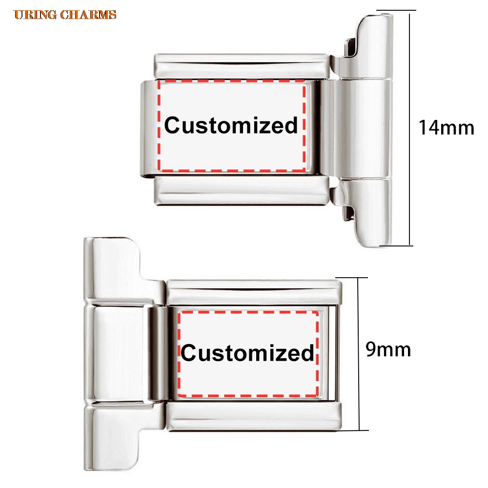 1 pair Picture Logo Customized - Jewelry Watches Men recensione e prezzo