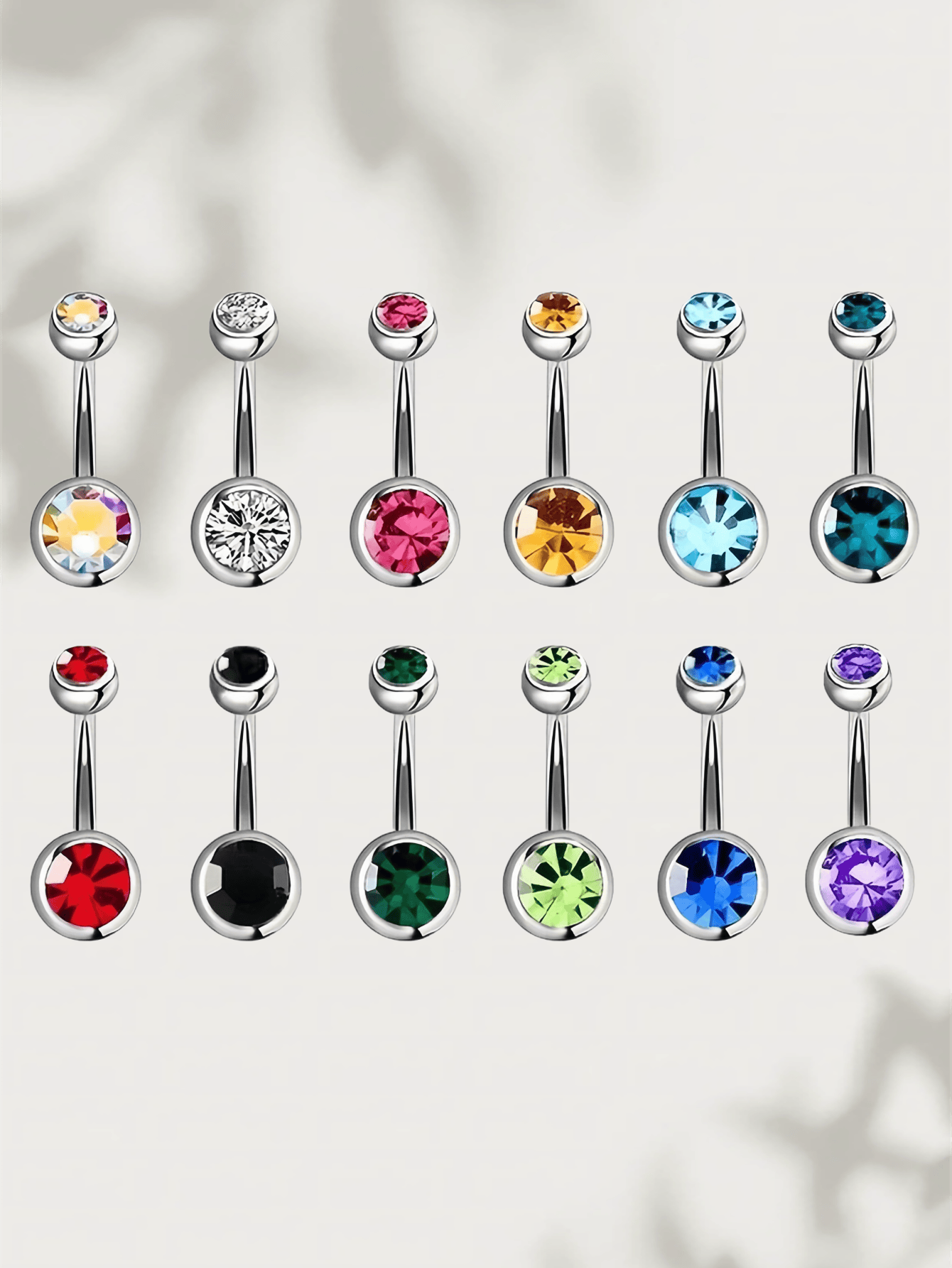 36-Pcs Stainless Steel Belly R - Jewelry & Watches Review recensione e prezzo