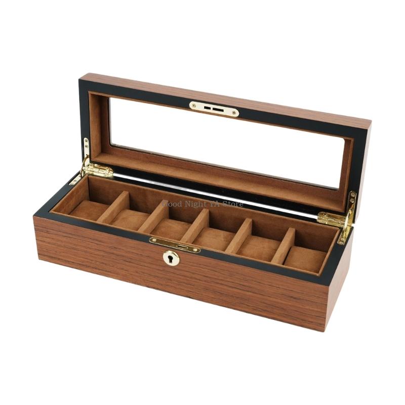 Elegant Wooden Watch Box With - Jewelry Box That Holds Watches recensione e prezzo