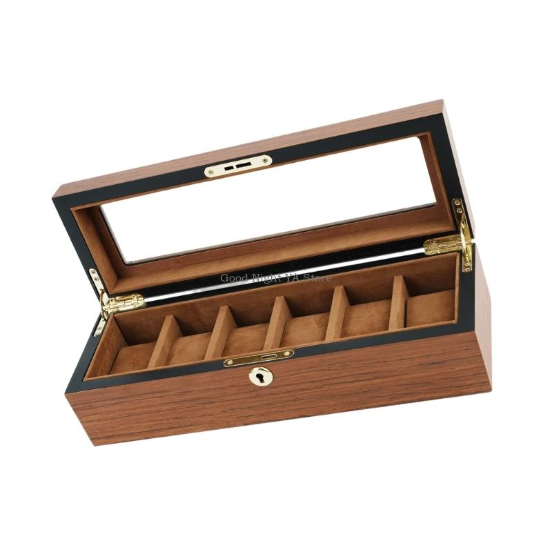  Elegant Wooden Watch Box With - Jewelry Box That Holds Watches recensione e prezzo