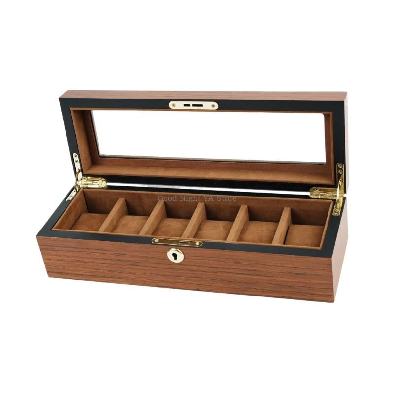  Elegant Wooden Watch Box With - Jewelry Box That Holds Watches recensione e prezzo