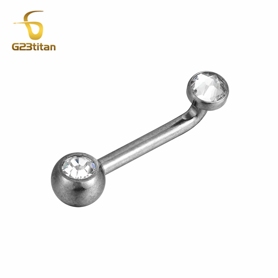 1PC Titanium Pussy Piercing Ch - Christina Jewelry & Watches Marguerite Ørestik Forgyldt Sølv recensione e prezzo