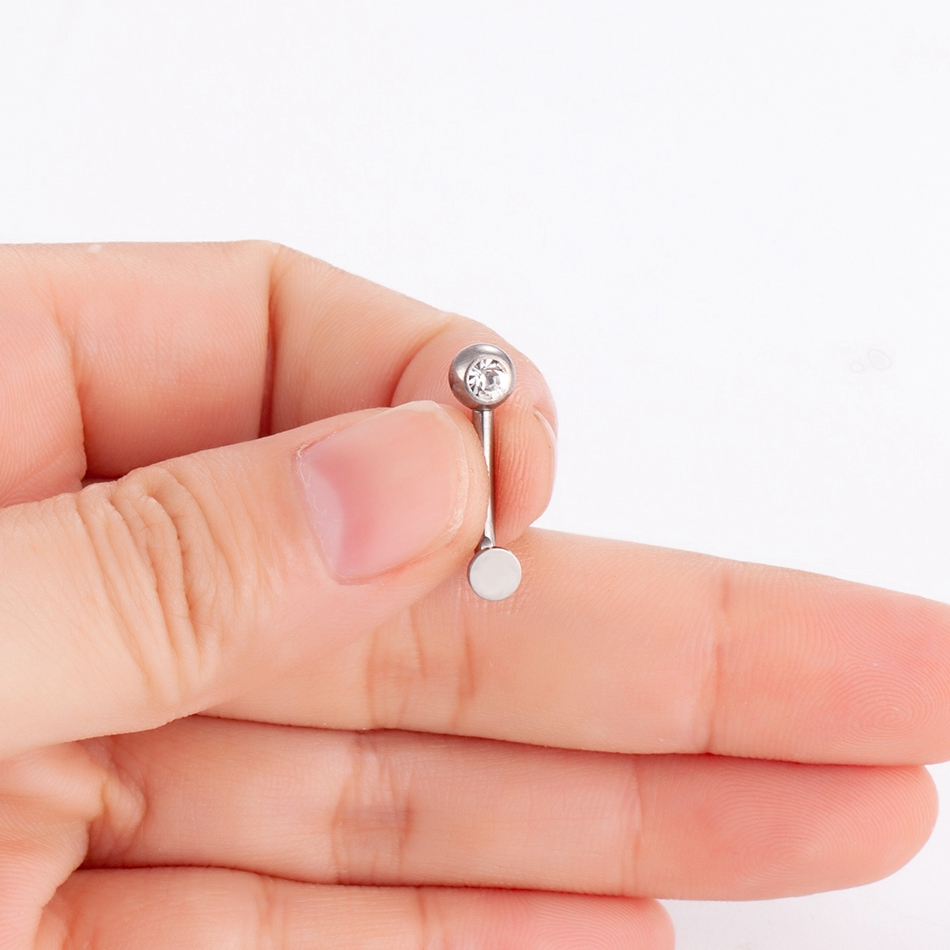 1PC Titanium Pussy Piercing Ch - Christina Jewelry & Watches Marguerite Ørestik Forgyldt Sølv recensione e prezzo