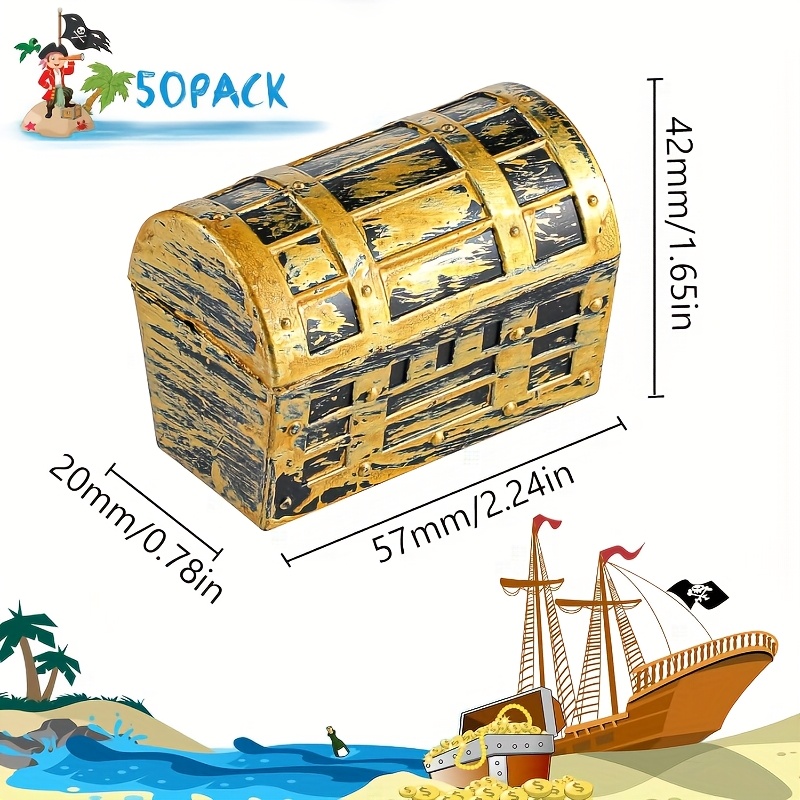 24/50pcs Halloween Pirate Trea - Jewelry & Watches Review recensione e prezzo
