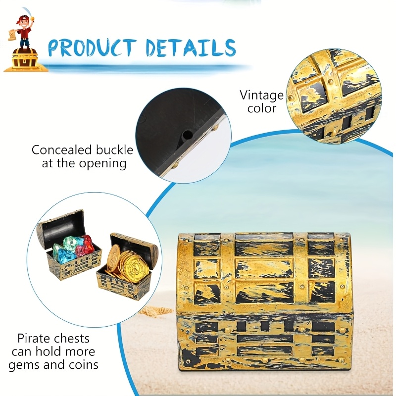 24/50pcs Halloween Pirate Trea - Jewelry & Watches Review recensione e prezzo