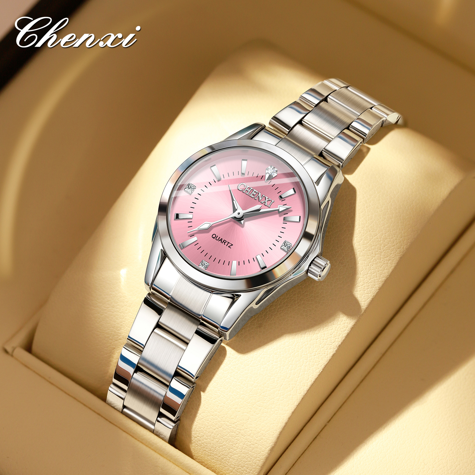 CHENXI 021B Elegant Ladies Qua - Jewelry Watches Silver recensione e prezzo