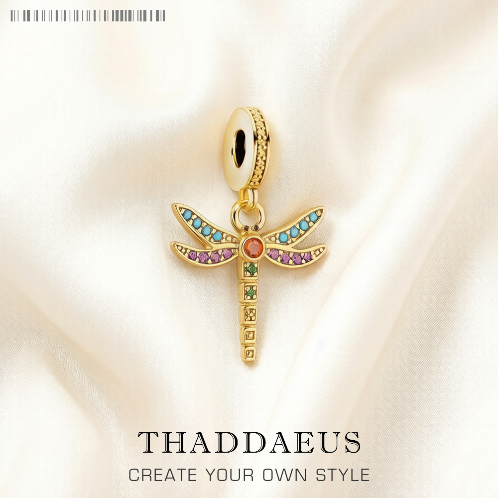 Dragonfly Charm Pendant Autumn - Paradise Jewelry & Watches Llc Miami recensione e prezzo