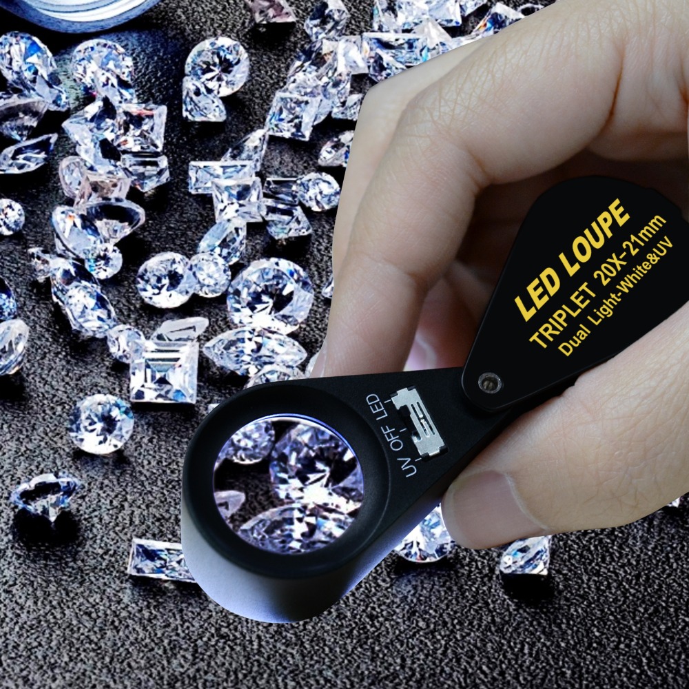 20x Jewelry Loupe 21mm Dual Li - Collectors Coins Jewelry & Watches Of Smithtown recensione e prezzo