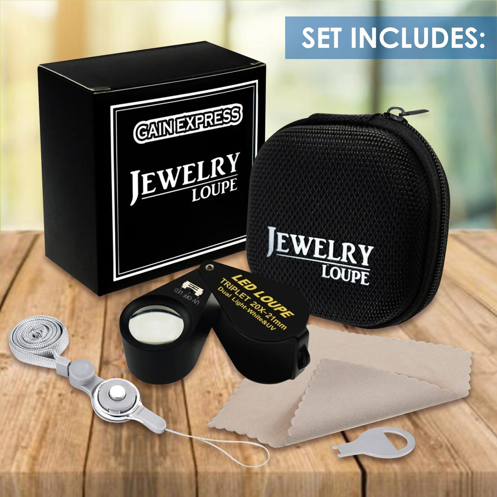 20x Jewelry Loupe 21mm Dual Li - Collectors Coins Jewelry & Watches Of Smithtown recensione e prezzo