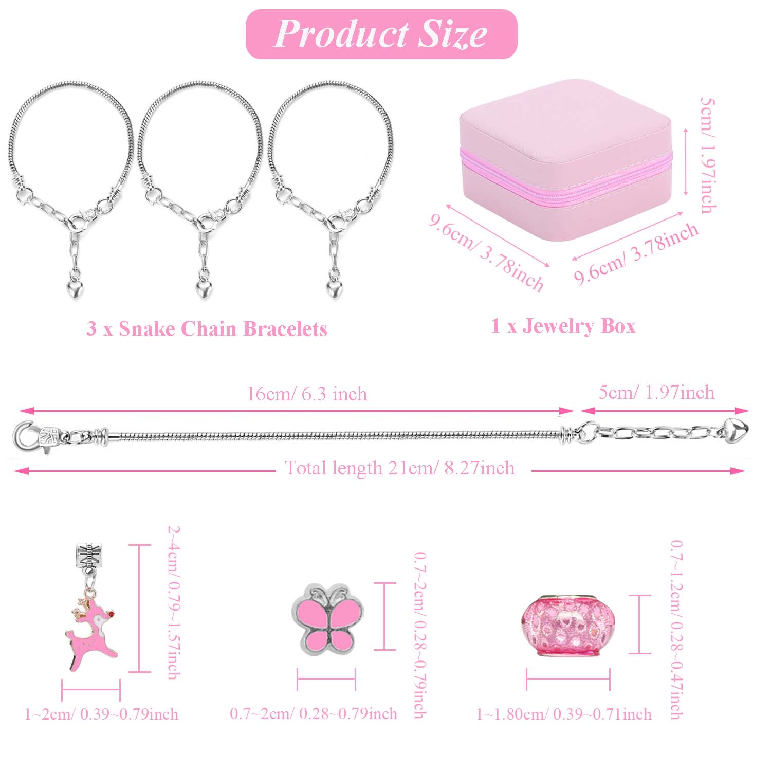 68pcs pink beaded jewelry set, - Fine Jewelry & Watches Photos recensione e prezzo