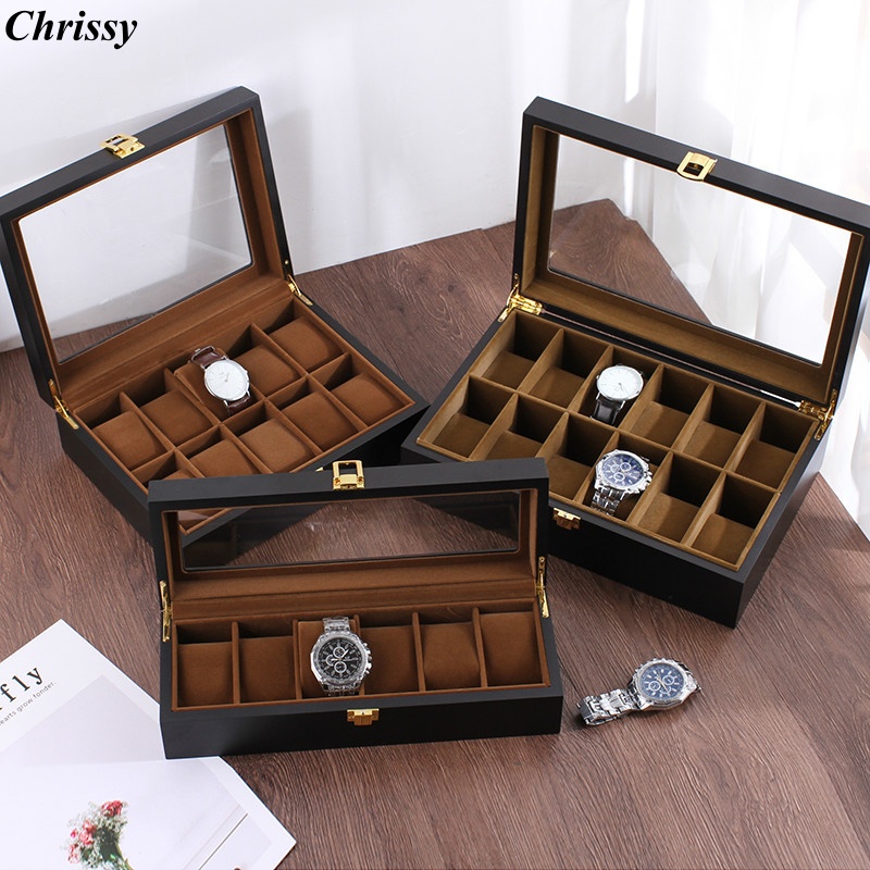 Handmade Luxury Wooden 6/10/12 - Jewelry Box That Holds Watches recensione e prezzo