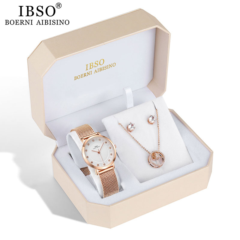 IBSO Brand Women Rose Gold Wat - Jewelry Watches Brands recensione e prezzo