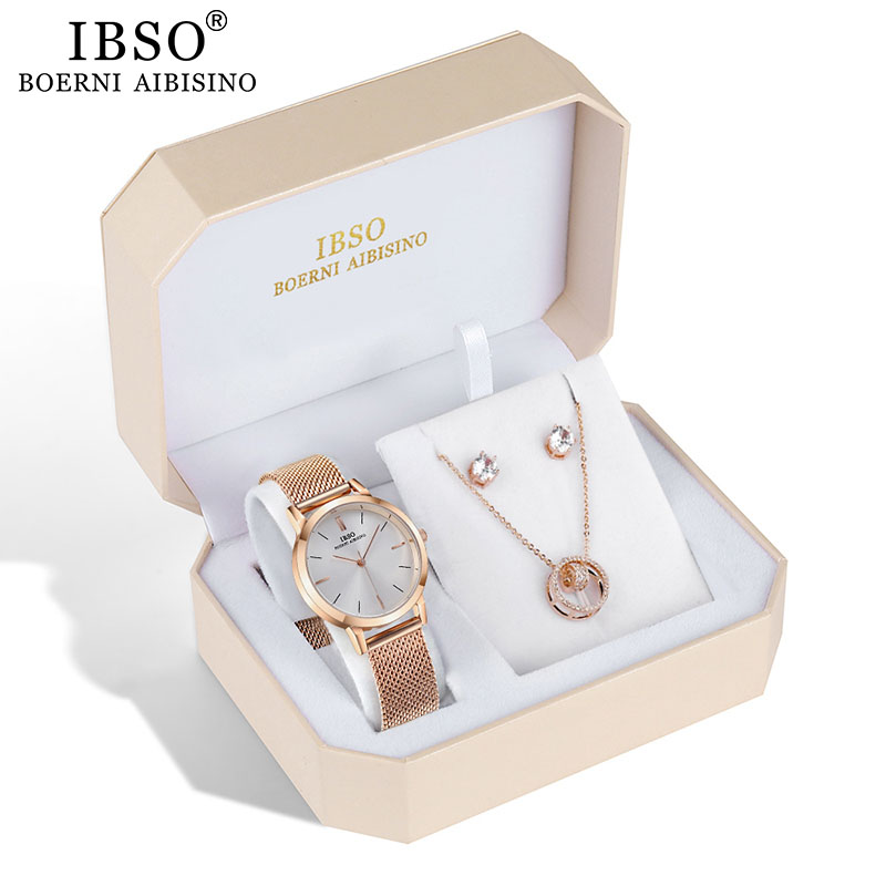 IBSO Brand Women Rose Gold Wat - Jewelry Watches Brands recensione e prezzo