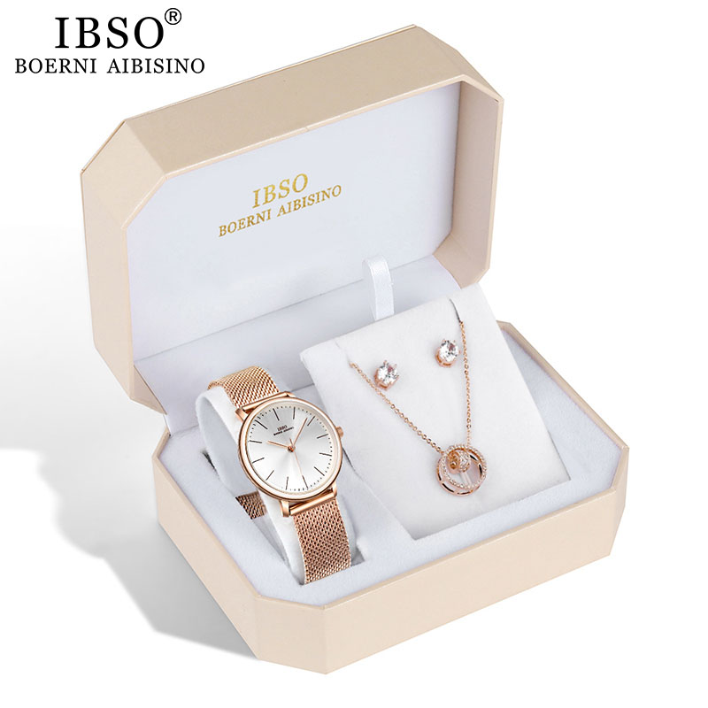 IBSO Brand Women Rose Gold Wat - Jewelry Watches Brands recensione e prezzo