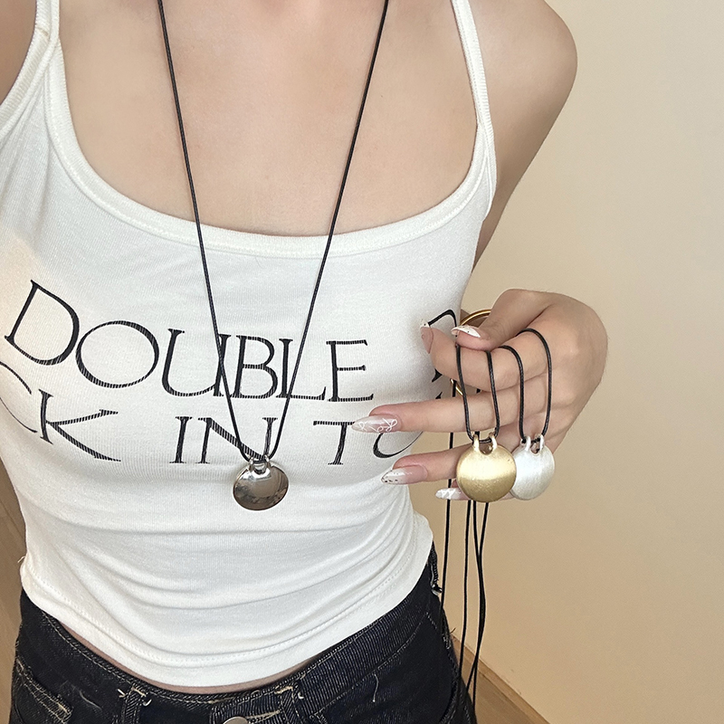 Korean Ins Niche Design Round  - Necklace Pendant recensione e prezzo