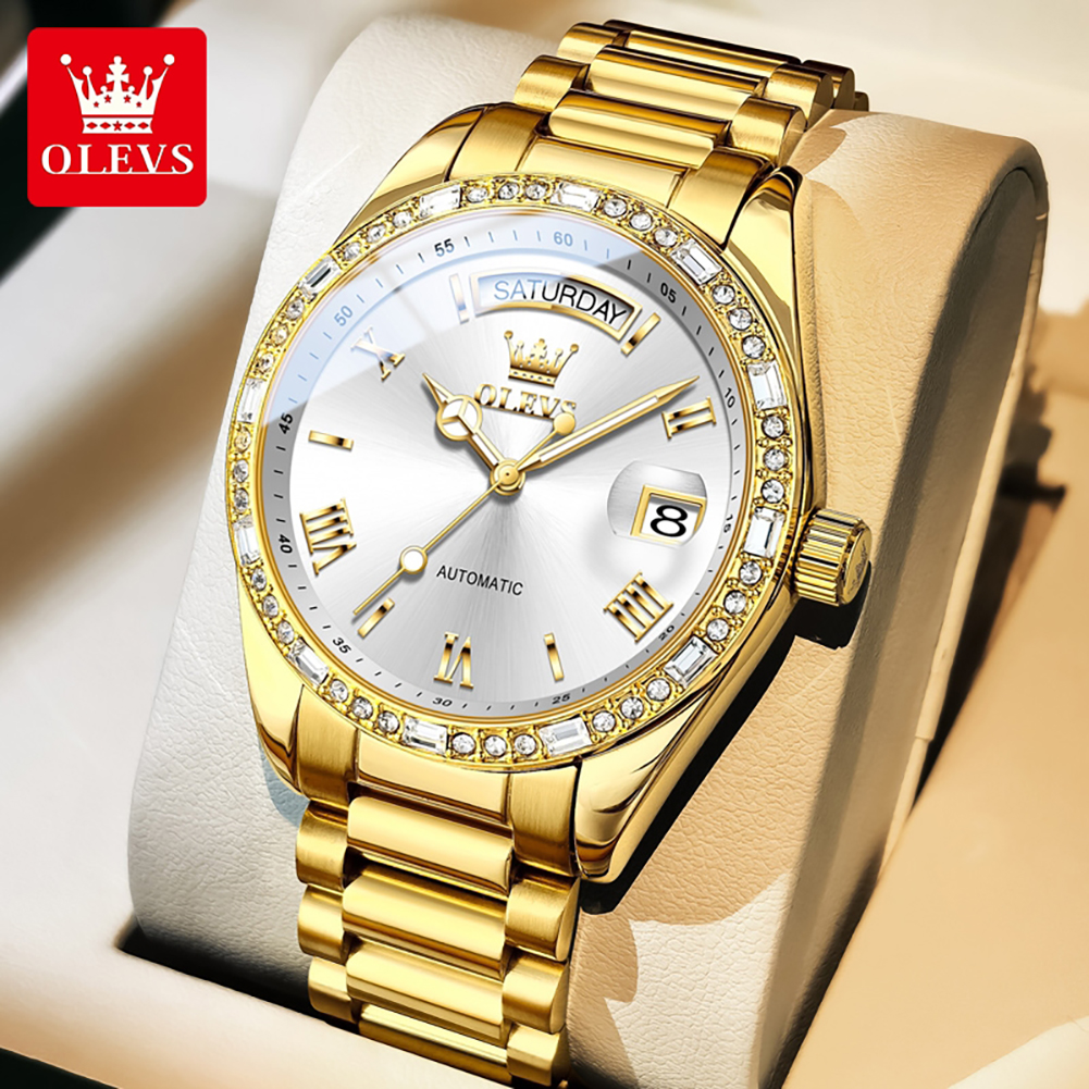 OLEVS 6747 luxury brand Men's  - Mens Mechanical Watch recensione e prezzo