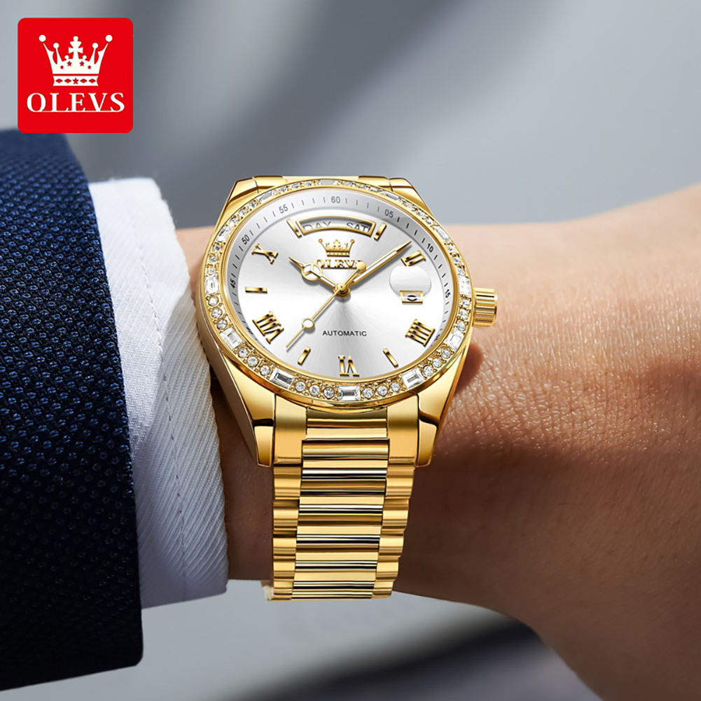 OLEVS 6747 luxury brand Men's  - Mens Mechanical Watch recensione e prezzo