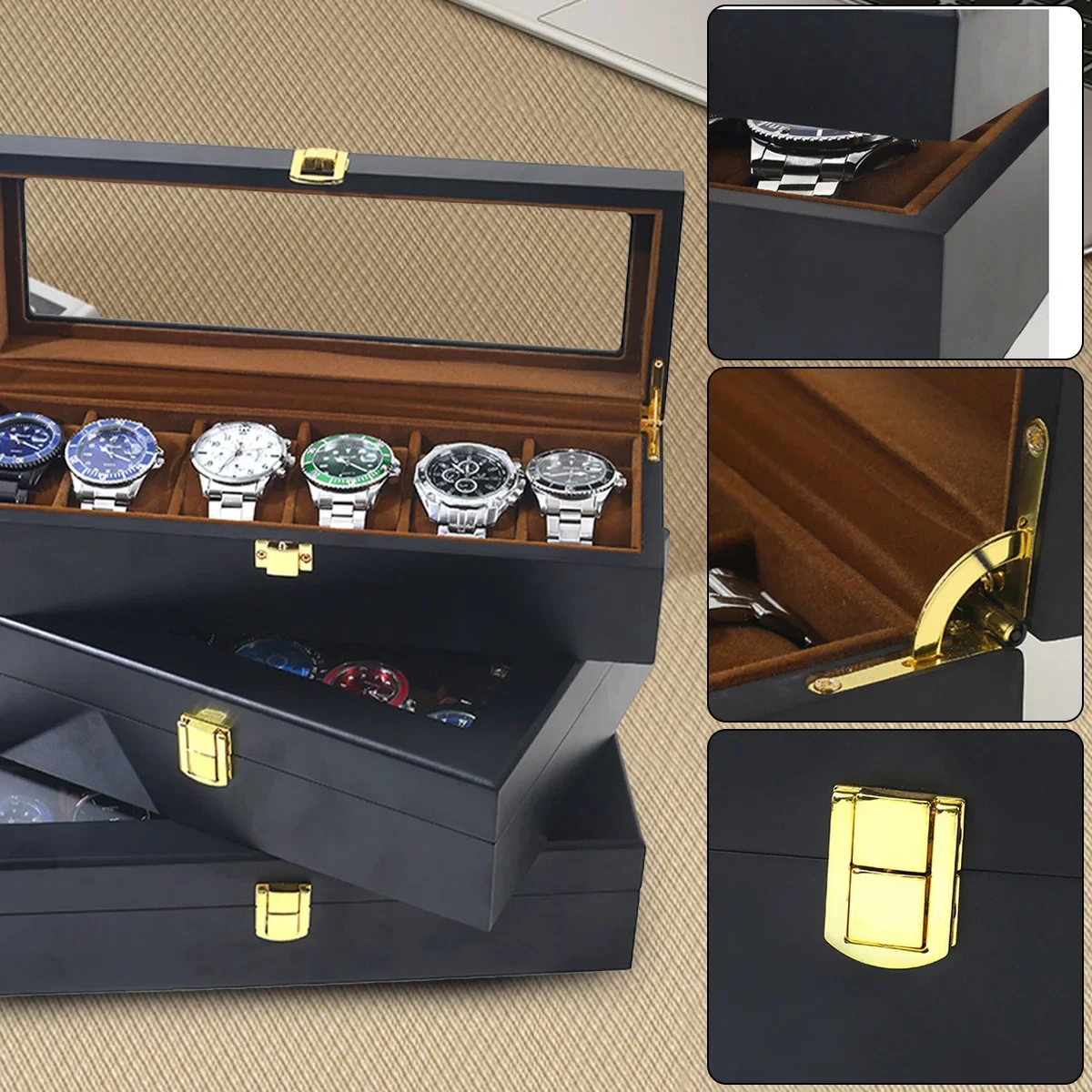 HOT Handmade Luxury Wooden6/10 - Jewelry Box That Holds Watches recensione e prezzo