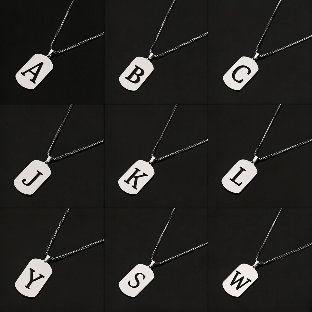 Personalized Stainless Steel I - Necklace Pendant recensione e prezzo