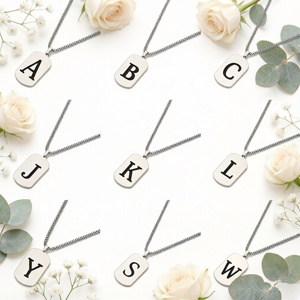 Personalized Stainless Steel I - Necklace Pendant recensione e prezzo