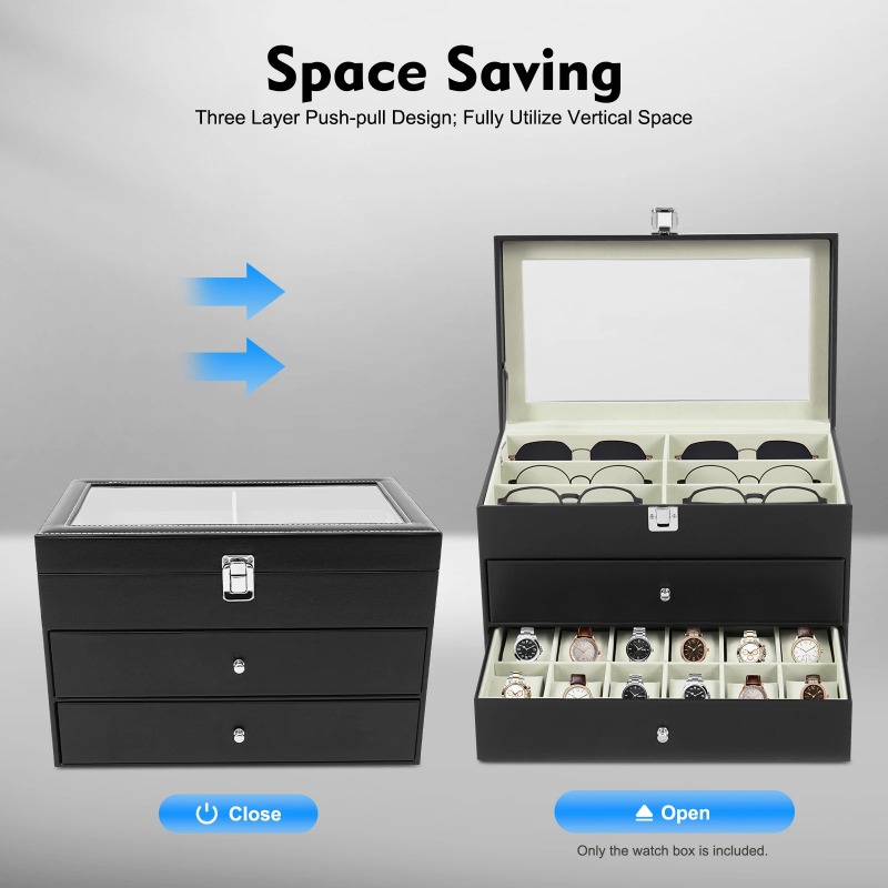 for Hold Glasses Watches Jewel - Jewelry Box That Holds Watches recensione e prezzo