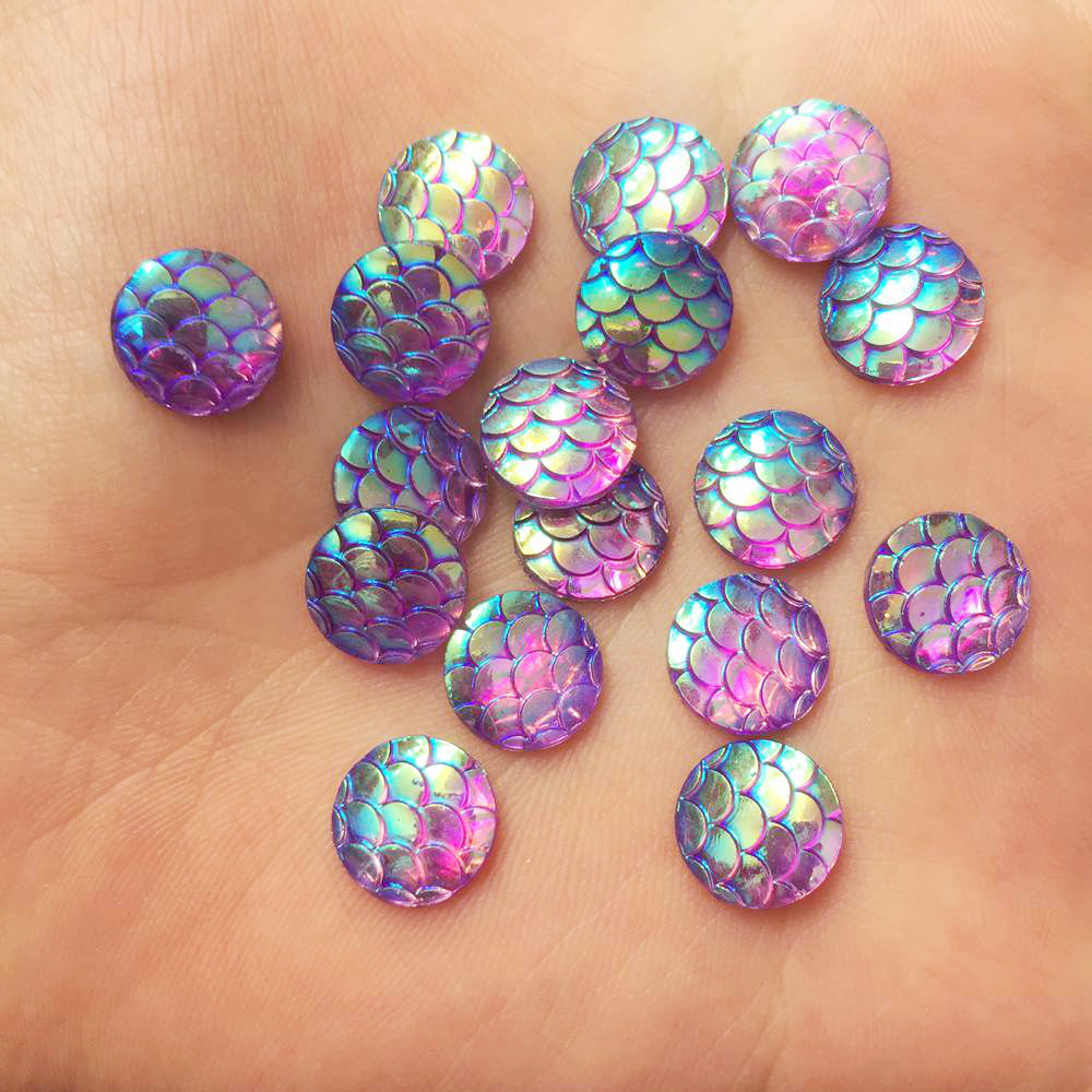 Shiny 100Pcs AB Resin 10mm Rou - Paradise Jewelry & Watches Llc Miami recensione e prezzo