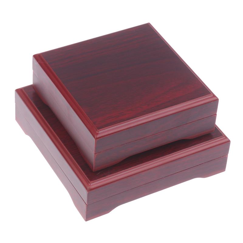 10*10*3.5cm/12*12*3.5cm Wood C - Collectors Coins Jewelry & Watches Of Smithtown recensione e prezzo