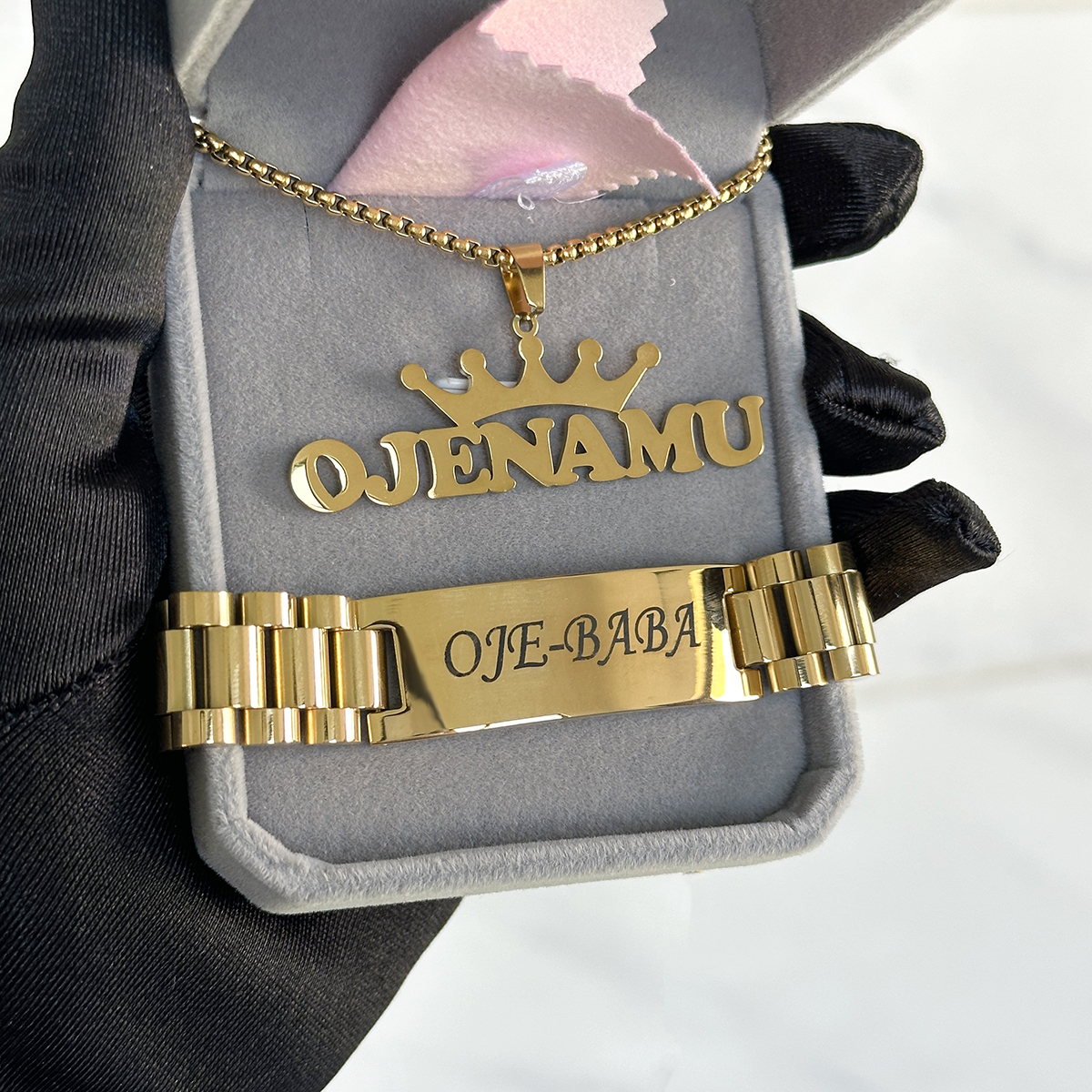 New Customized Name Necklace B - Jewelry Watches Men recensione e prezzo