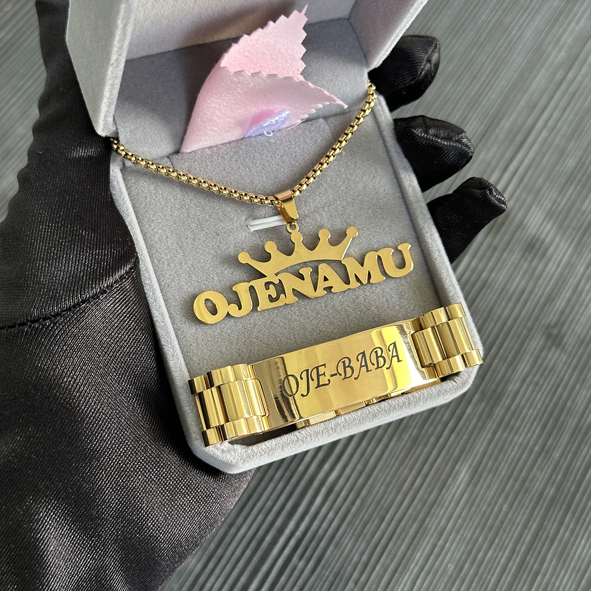 New Customized Name Necklace B - Jewelry Watches Men recensione e prezzo
