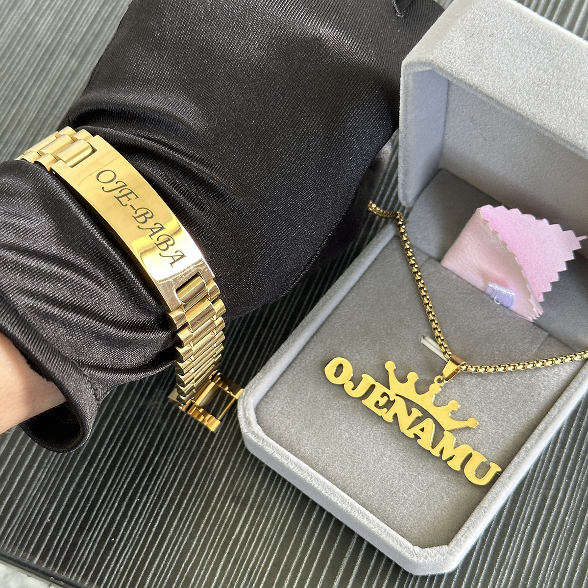 New Customized Name Necklace B - Jewelry Watches Men recensione e prezzo