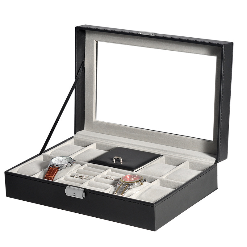 Leather Watch Box Multi-Functi - Jewelry Watches Brands recensione e prezzo