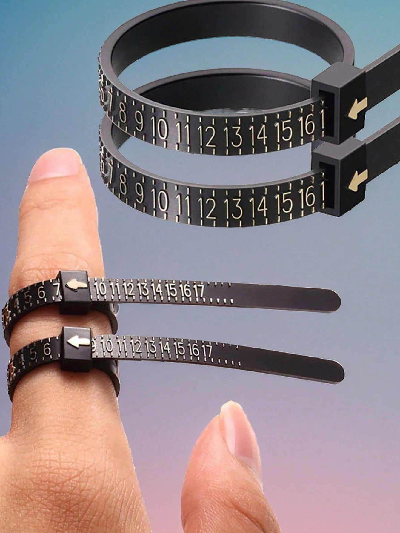 Ring Sizer Measuring Tape Tool - Jewelry & Watches Review recensione e prezzo